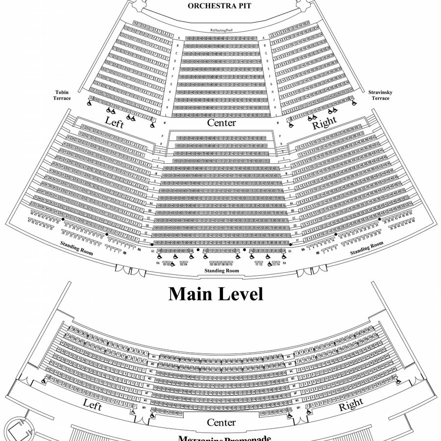 Detailed Seat Map