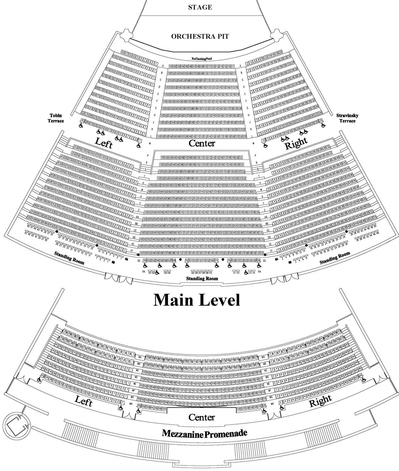 Seat Map Santa Fe Opera seat-map-santa-fe-opera