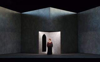 Tamara Wilson (Isolde), photo by Curtis Brown for the Santa Fe Opera