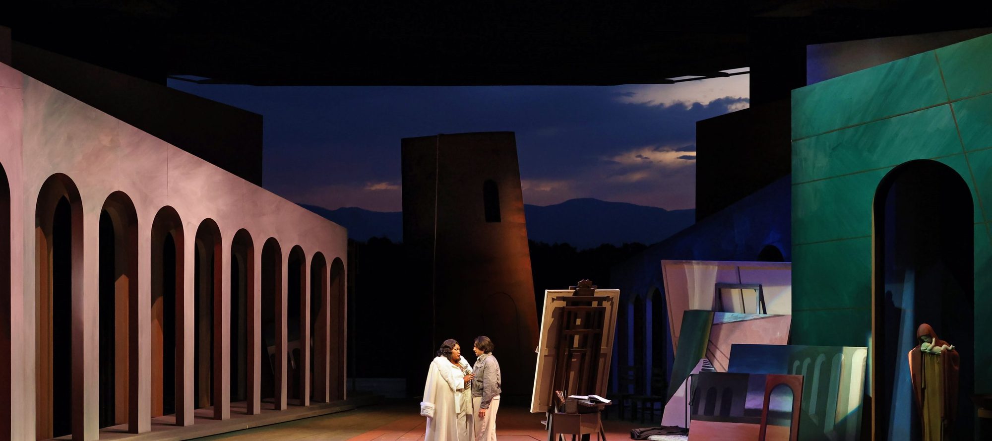 "Tosca" recorded live from the Santa Fe Opera on 95.5 KHFM Classical