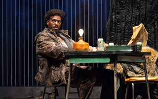 Solomon Howard (Hunding), photo by Curtis Brown for the Santa Fe Opera