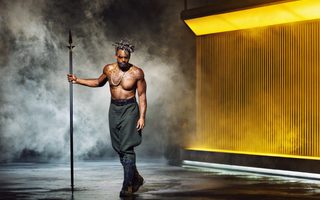 Ryan Speedo Green (Wotan), photo by Curtis Brown for the Santa Fe Opera