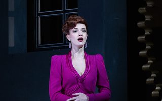 Marina Monzó (Countess Almaviva), Photo by Bronwen Sharp for the Santa Fe Opera
