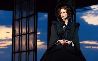 Jacquelyn Stucker (The Governess), photo by Curtis Brown for the Santa Fe Opera