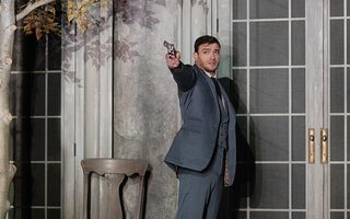 Mattia Olivieri (Eugene Onegin), by Bronwen Sharp for the Santa Fe Opera