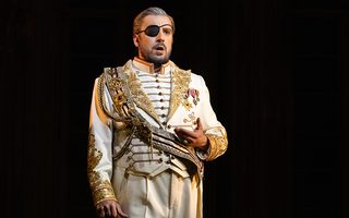 Alexander Köpeczi (Prince Gremin), by Bronwen Sharp for the Santa Fe Opera