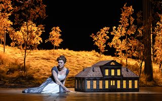 Olga Kulchynska (Tatyana), by Bronwen Sharp for the Santa Fe Opera