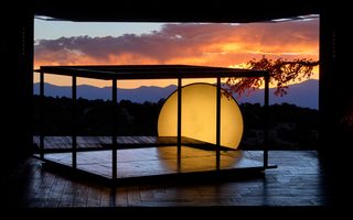 Scenic Design by Jean Marc Puissant, photo by Bronwen Sharp for the Santa Fe Opera