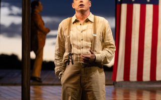 Stephen Costello (B.F. Pinkerton), by Bronwen Sharp for the Santa Fe Opera