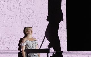 Lucy Crowe (Rodelinda), by Bronwen Sharp for the Santa Fe Opera