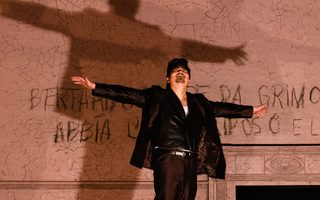William Guanbo Su (Garibaldo), by Bronwen Sharp for the Santa Fe Opera