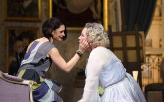 Sylvia D’Eramo (Gerda Wegener), Lucia Lucas (Lili Elbe), by Bronwen Sharp for the Santa Fe Opera